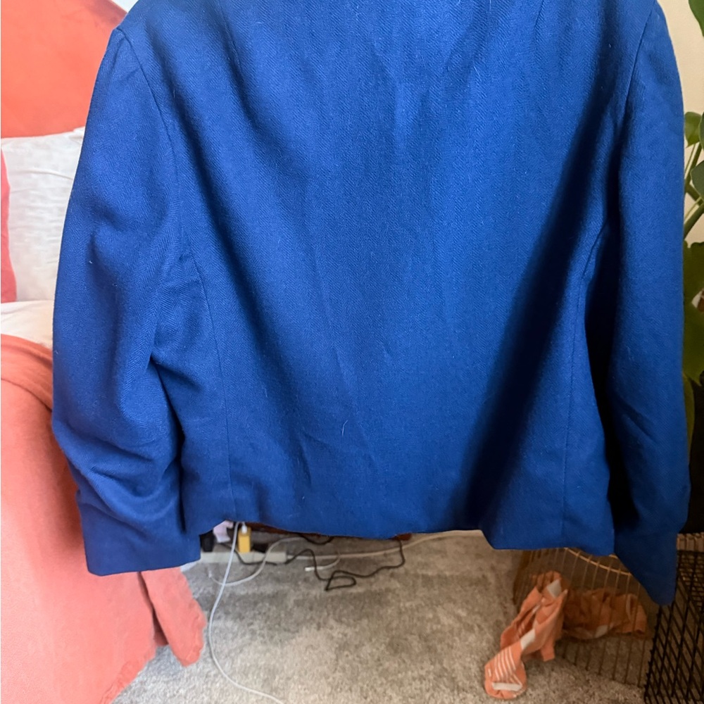 Pendleton Blue Blazer Wool Blend Jacket - image 4